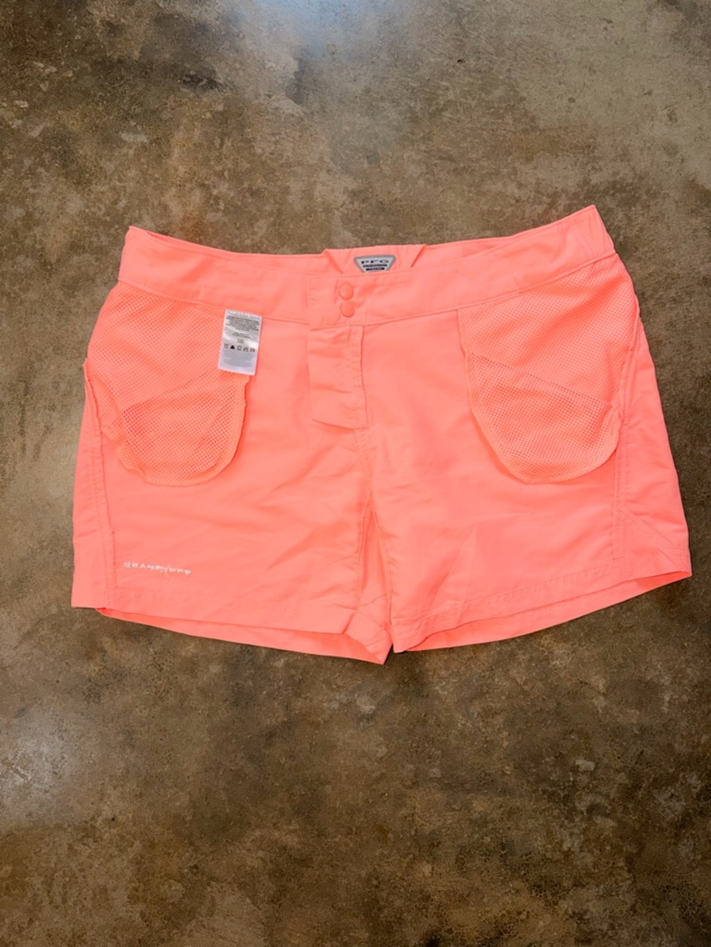 Columbia Coral Omni-Shade Hiking Shorts Women’s Outdoor Fishing Trail Shorts L - Picture 11 of 14